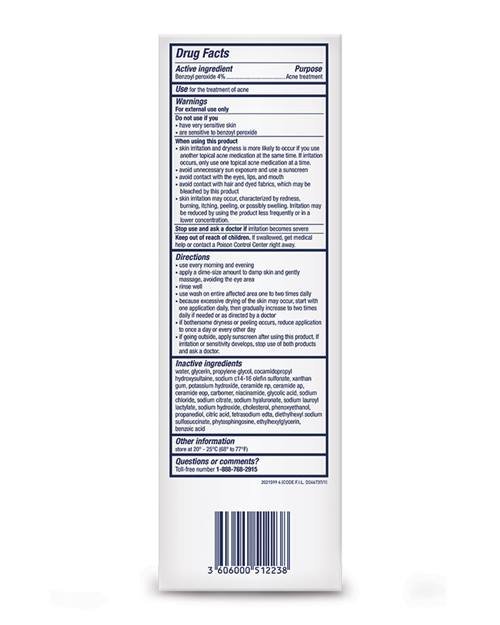 Acne Foaming Cream Cleanser