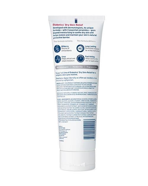 Diabetics Dry Skin Relief Moisturizing Cream