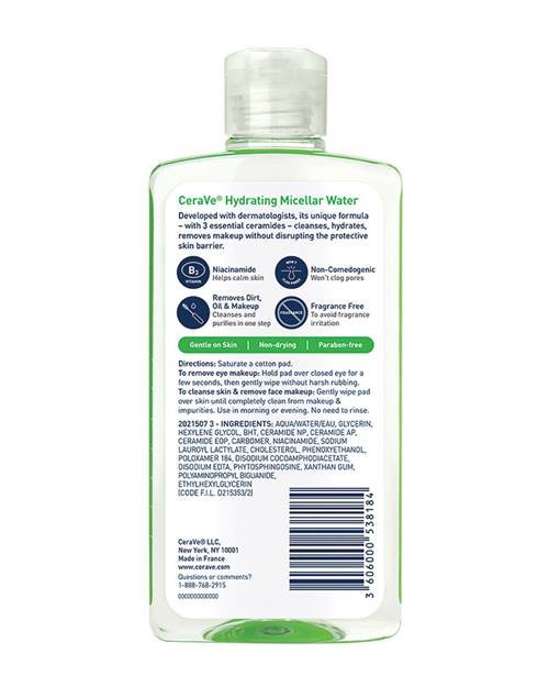 Hydrating Micellar Water