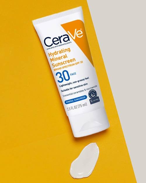 Hydrating Mineral Sunscreen SPF 30 Face Lotion