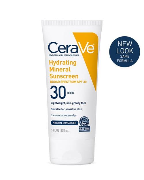 Hydrating Mineral Sunscreen SPF 30 Body Lotion