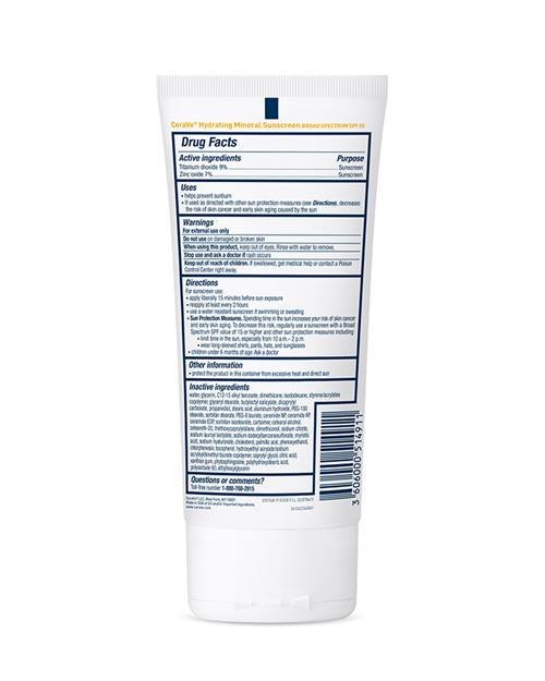 Hydrating Mineral Sunscreen SPF 50 Body Lotion