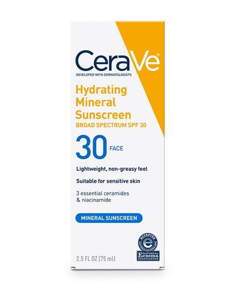 Hydrating Mineral Sunscreen SPF 30 Face Lotion