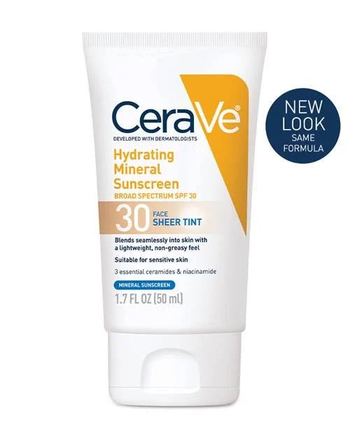 Hydrating Mineral Sunscreen SPF 30 Face Sheer Tint